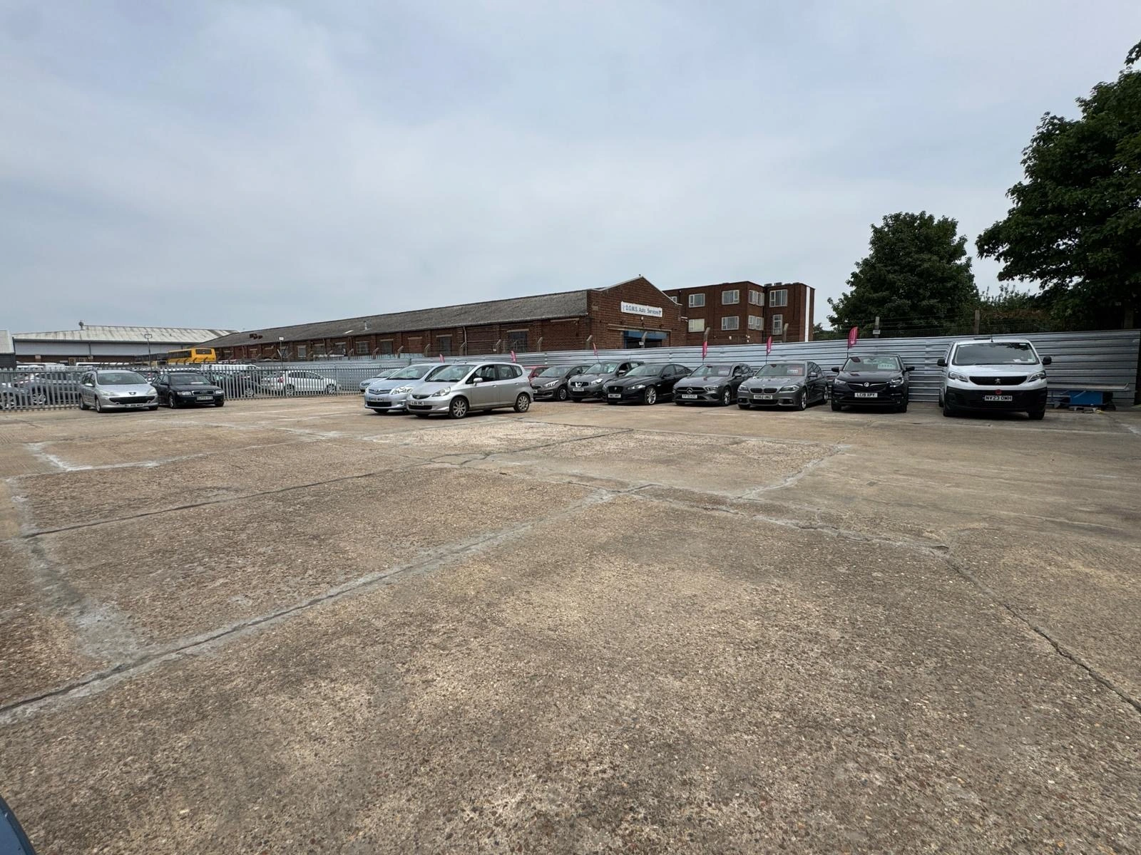Electric Vehicle in Modern Garage